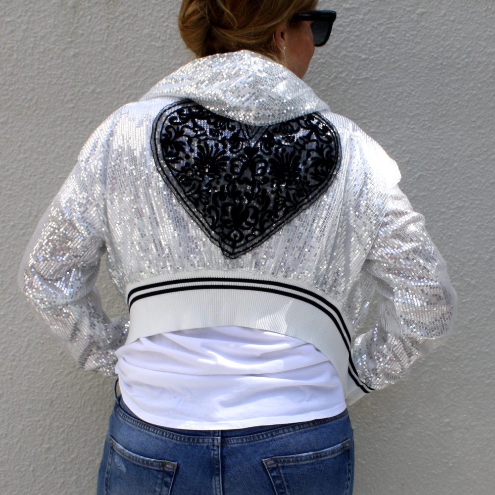 CUSTOM SEQUINS SHORT JACKET